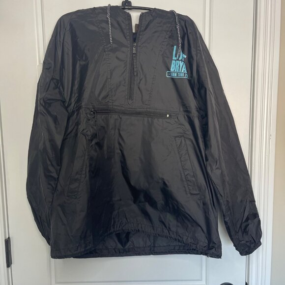 Harriton Luke Bryan Farm Tour 2016 Windbreaker Unisex Size Medium Black Concert - Picture 2 of 9